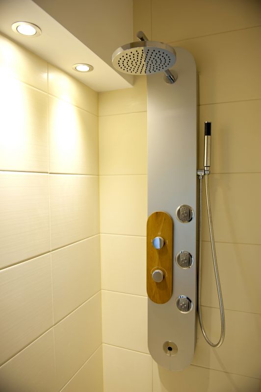 Luxurious Shower with Rainfall Head